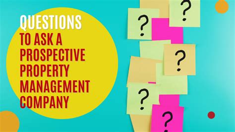 Questions To Ask A Prospective Property Management Company