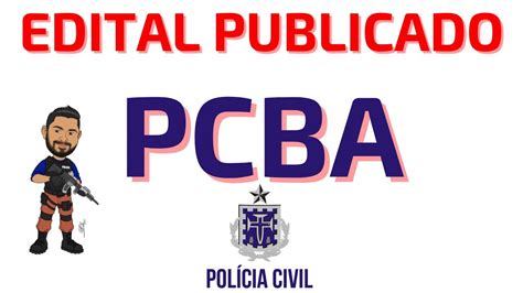 Edital Publicado Concurso Pcba Ibfc Youtube