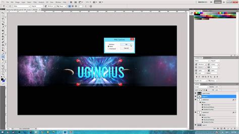 Youtube Banner Template | Space | Created by Ugincius - YouTube