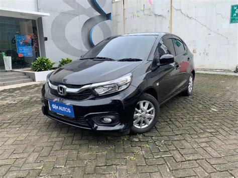 Olxmobbi Honda Brio Satya E Bensin Mt Hitam Mobil Bekas