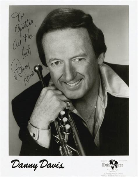 Nashville Brass Danny Davis Autographed Inscribed Photograph