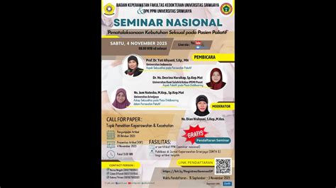 SEMINAR NASIONAL KEPERAWATAN TAHUN 2023 YouTube