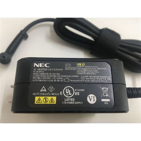 新品 NEC LAVIE Note Standard NS700 KAB PC NS700KAB 電源ACアダプタ 20V 2 25A