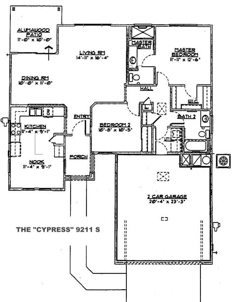 Cypress Floor Plan Sun City Grand Floor Plans