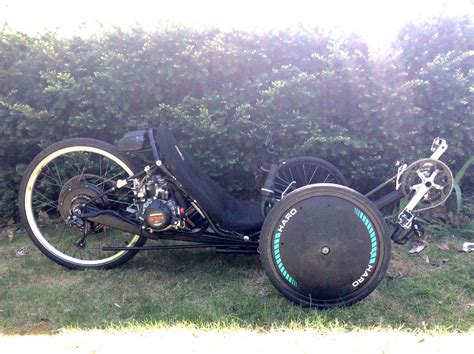 Gas and electric Recumbent Trike | Trike, Gas and electric, Bike