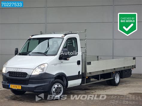 Iveco Daily C L Cm Open Laadbak Kg Trekhaak Airco Pritsc