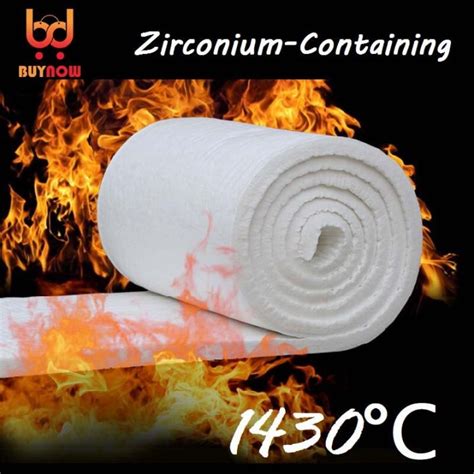 X Cm Aluminum Silicate Ceramic Fiber Insulation Blanket Zirconium