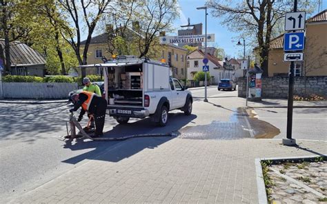 Kuressaare Vesi On Endiselt Saastunud Peamiselt Vanalinnas Eesti Err