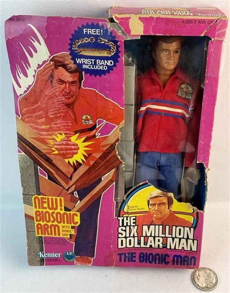 Lot Vintage 1973 Kenner Six Million Dollar Man Colonel Steve Austin