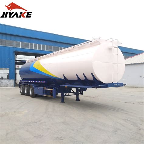 Factory Customized 3 Axles 40000 Liters Fuel Transport Tanker Oil Tank