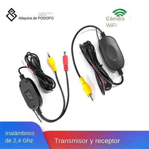 Podofo C Mara De Visi N Trasera Para Coche Kit De Cableado Inal Mbrico