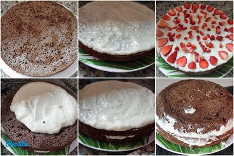 Receitazada Bolo De Chocolate Recheado Com Beijinho Xamego Bom E Cobertura De Ganache