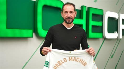 El Elche CF se carga a Pablo Machín destituido como entrenador