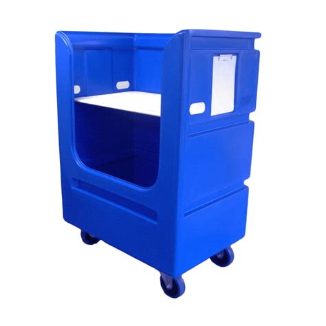 Tallboy Linen Exchange Trolley Miranda Plastics Plastic Crates And Tubs