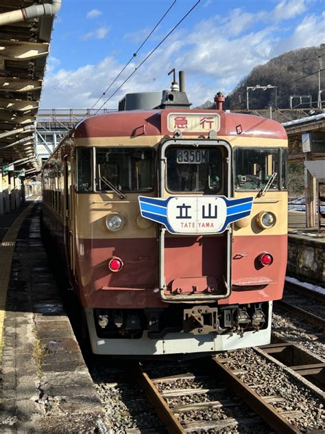 鉄レコ写真1乗車した列車外観 乗車記録乗りつぶし「上越妙高駅から高田駅2024年01月06日」 By イエジムさん