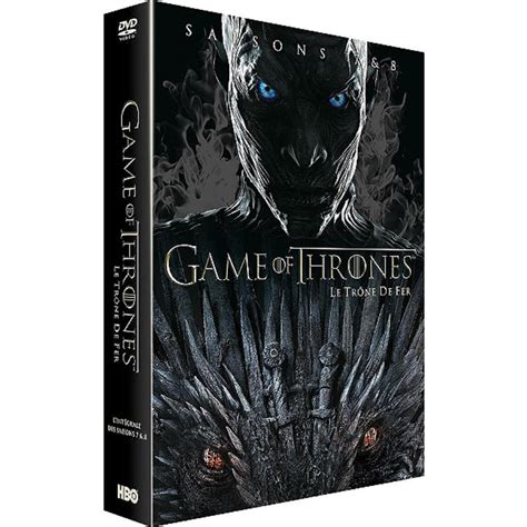 Coffret Dvd Game Of Thrones Saisons 7 Et 8 Le Coffret Dvd à Prix