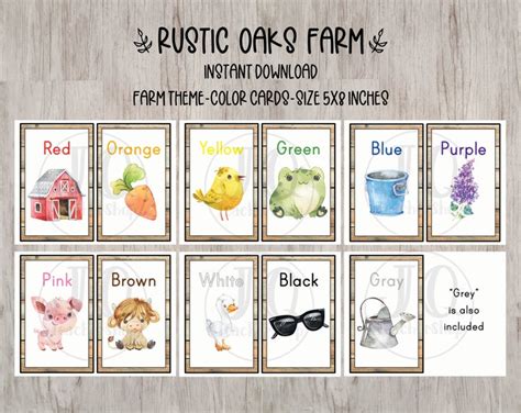 Printable Farm Theme Classroom Decorations Classroom Decor Etsy