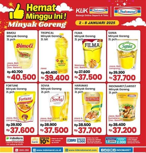 Promo Minyak Goreng Di Indomaret Dan Alfamart Weekend Harga Berbeda Di