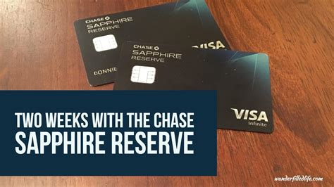 Two Weeks With The Chase Sapphire Reserve Our Wander Filled Life