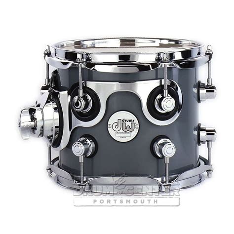 Dw Design 8x7 Tom Steel Gray Drums Acoustic Drum Gunmetal