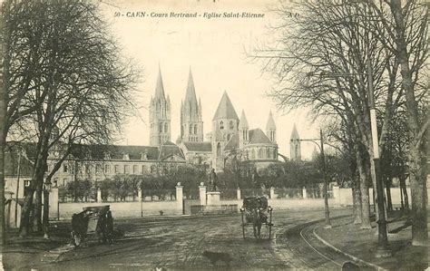 14 CAEN Top Promotion Attelage Cours Bertrand Et Eglise Saint Etienne