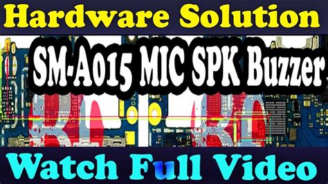 Samsung A Sm A Mic Microphone Speakers Not Working Problem Fix