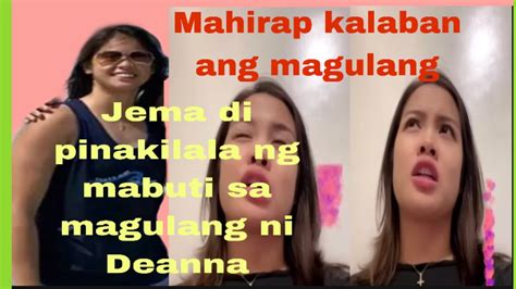 JEMA GALANZA SA EX NYANG SI DEANNA WONG NAHIRAPAN BA DATI Jemagalanza