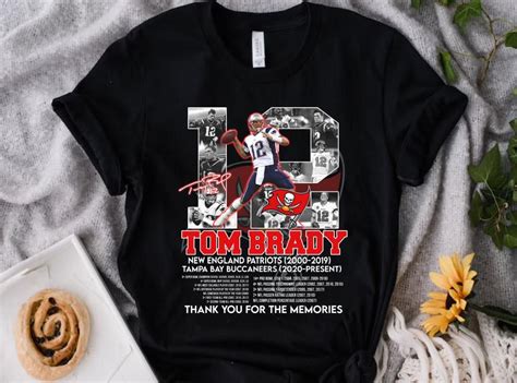 Tom Brady Signature Shirt, Tom Brady New England patriots Shirt, Tom ...