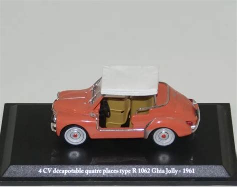 Eligor Renault Cv Decapotable R Ghia Jolly Collection