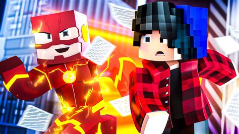 COMO VIRAR O FLASH SUPER PODERES NO MINECRAFT SNF YouTube