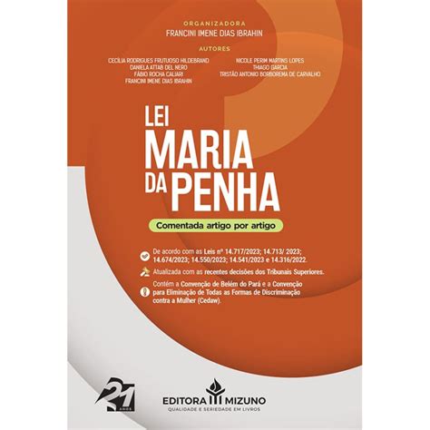 Livro Lei Maria Da Penha Comentada Lei 11 340