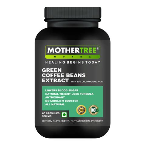 Green Coffee Beans Extract Capsules For Personal Grade Standard Food