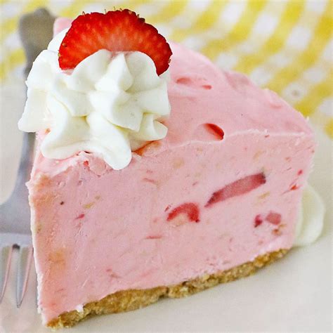 Strawberry Pie Cheesecake No Bake Kitchen Fun With My Sons