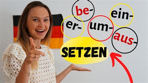 Verben Mit Dem Wortstamm Setzen Wortschatz Erweitern Deutsch B2 C1