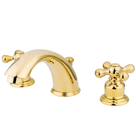 Kingston Brass Victorian 8 In Widespread 2 Handle Bathroom Faucet In