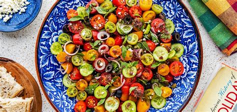 Cherry Tomato Salad With Fresh Basil Sage Creations Farm