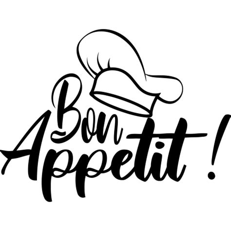 Sticker Mural Bon Appetit 3 Refd17373 Mpa Déco