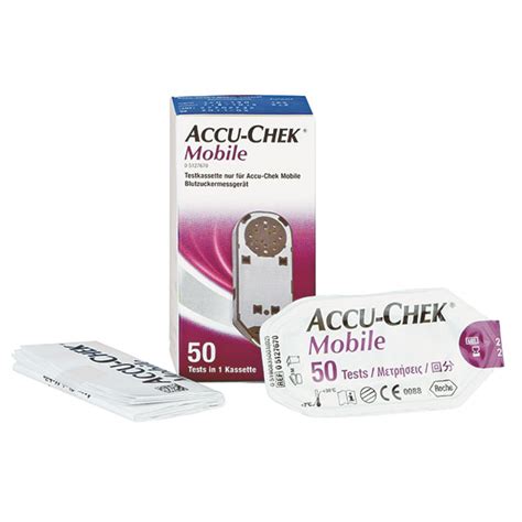 Accu Chek Mobile Tests In Original Testkassette P W Medizintechnik