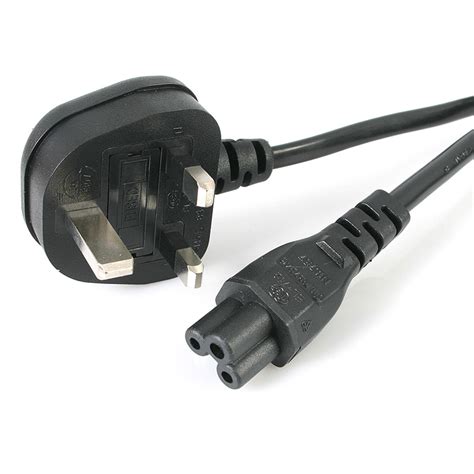 StarTech 2m 3 Slot Power Cord for Laptop: Amazon.co.uk: Electronics