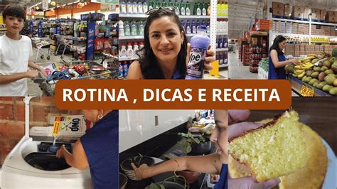 Rotina Do Dia Fiz Comprinhas Da Semana Bolo De Milho Facil No