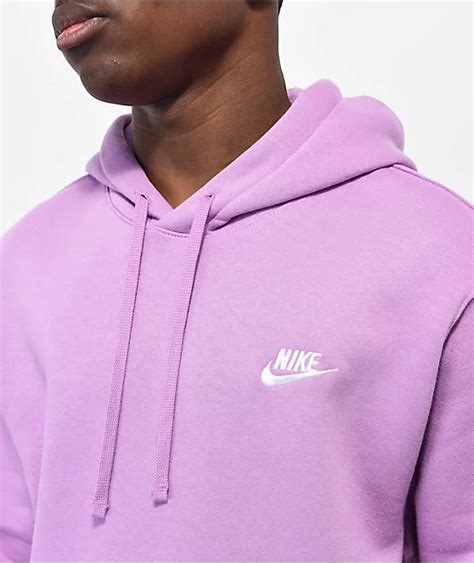 Nike Sportswear Club Fleece Violet Hoodie