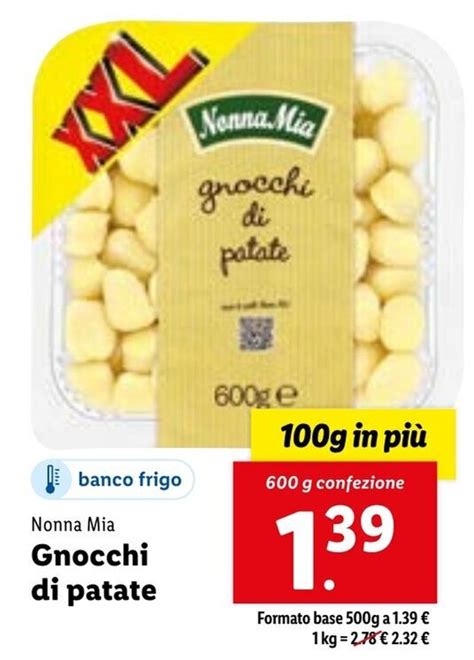 Nonna Mia Gnocchi Di Patate G Offerta Di Lidl