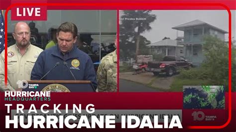 Gov Desantis Gives Update On Hurricane Idalia Aftermath Youtube