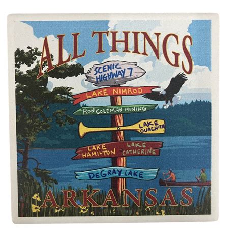Destinations Coaster – All Things Arkansas