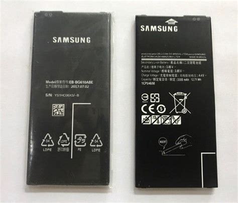 Bateria Samsung Eb Bg610ABE J7 Prime Sm G610 Original Brascell