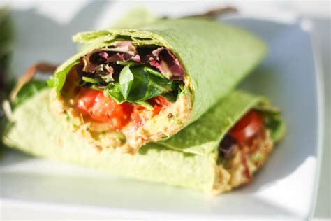 Vegan Hummus Wrap | Ahead of Thyme