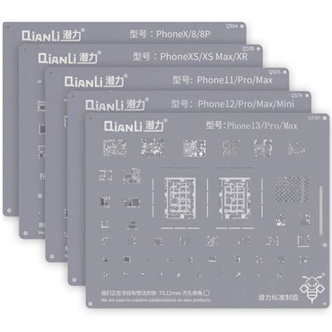 Qianli Piece Bumblebee Bga Reballing Stencil Set Compatible With