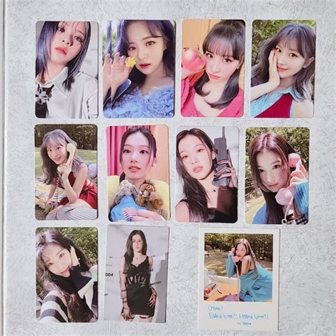 Wtt Wts Twice Between 1 And 2 Pcs Postcard Sticker Strip Jeongyeon Momo Sana