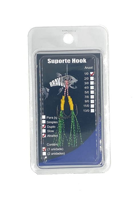 Suporte Hook 1 0 Duplo Flash Atrativo Bravos