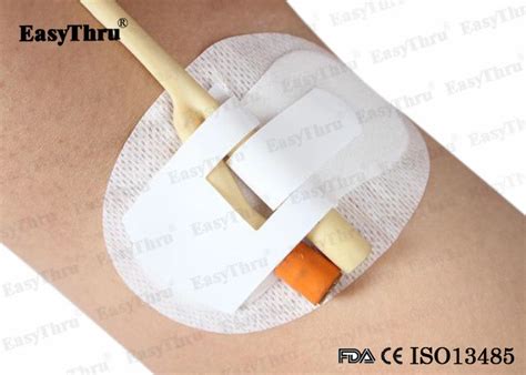 Disposable Urethral Catheter Fixation Medical Adhesive Dressing Breathable